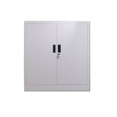 Metal Bedroom Clothes Storage Two Doors RAL Color Electrostatic Iron Cupboard