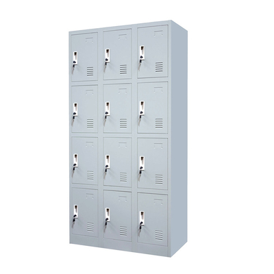 Steel Furniture Metal 12 Doors Clothes Cabinet Wardrobe Design Locker