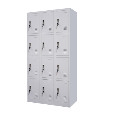 Steel Furniture Metal 12 Doors Clothes Cabinet Wardrobe Design Locker