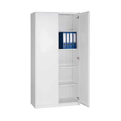 Steel Office Furniture Metal 2 Door File Cabinet With Cyber Lock