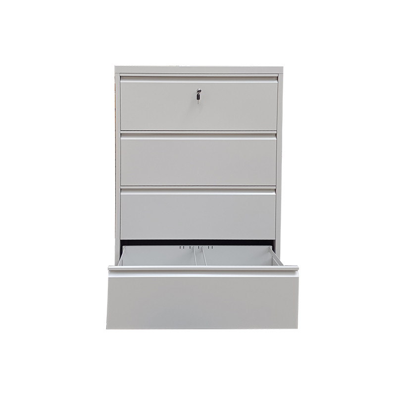 Lateral 4 Drawers Filing Cabinets 0.139cbm OEM Metal For File
